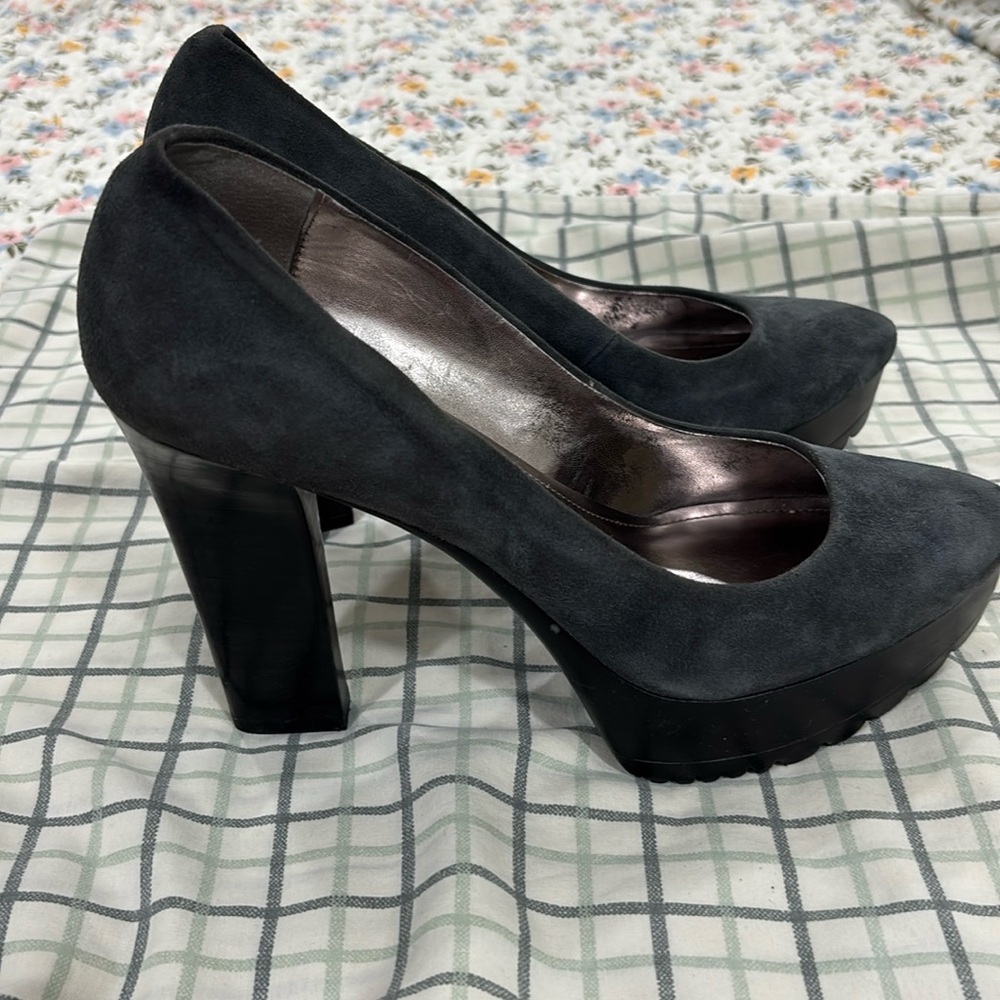 Calvin Klein Suede Pumps